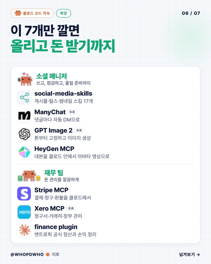 캐러셀 ⑤ 확장: 올리고 돈 받기까지 장