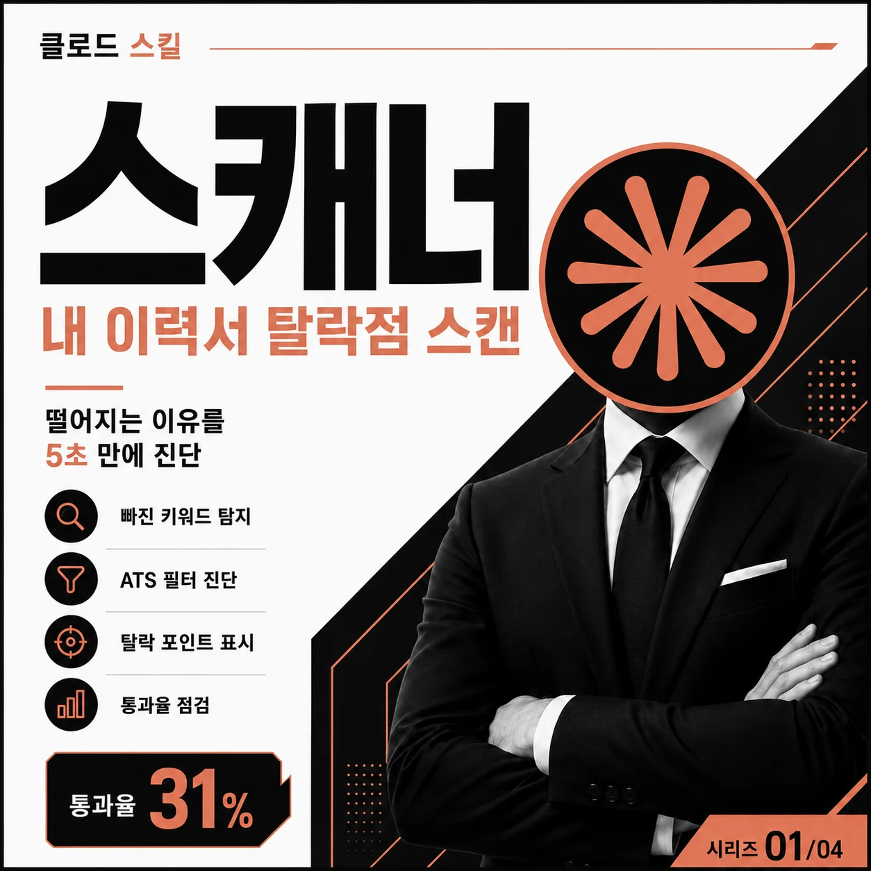 합격 이력서 클로드 4종 스킬